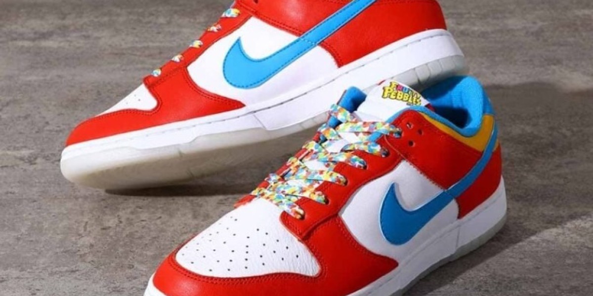 Nike Dunk Low Qs Lebron James Fruity Pebbles : Young & Old